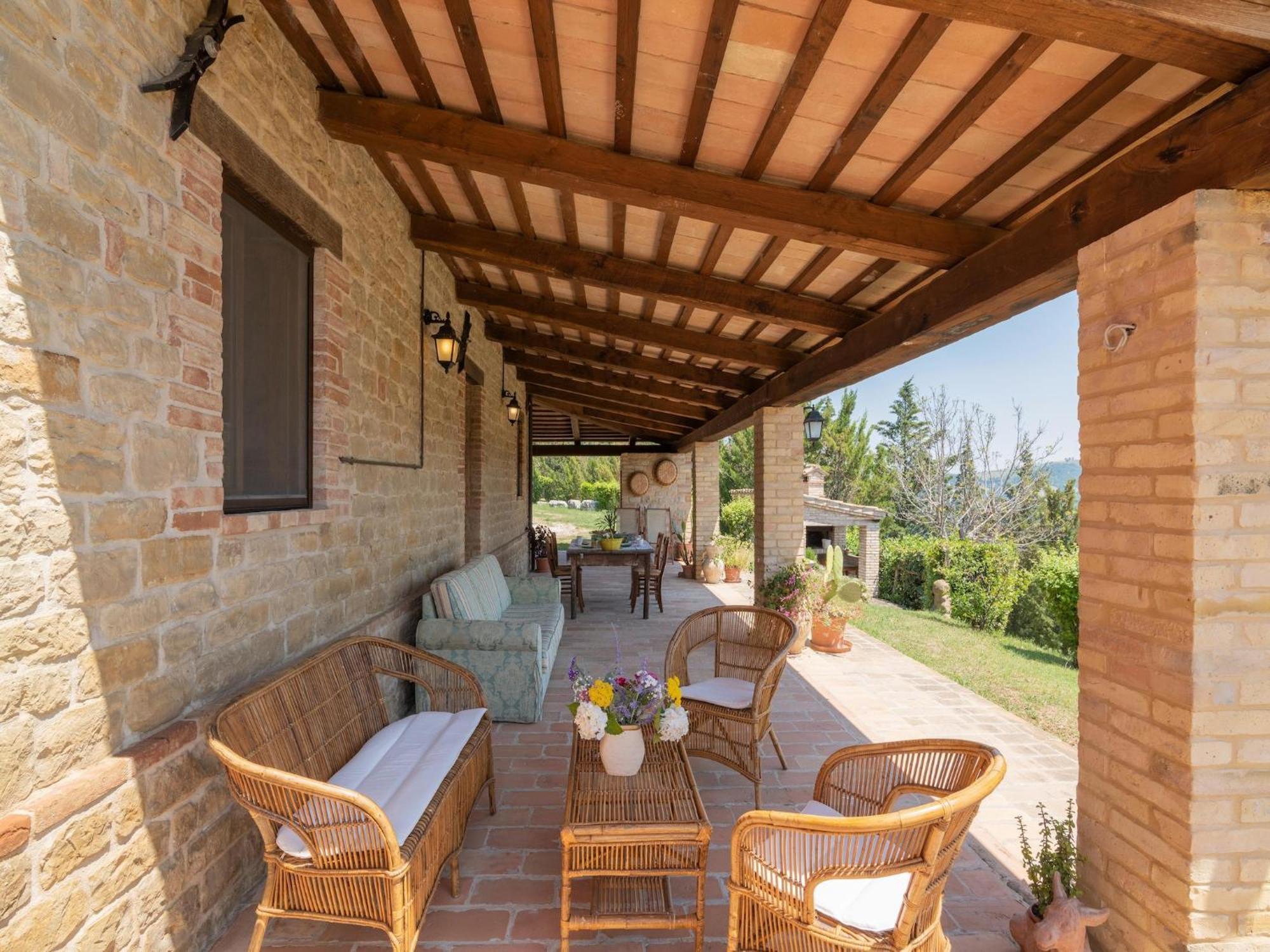 Gorgeous Apartment With Pool Near Sibillini Mountains Monte San Martino 外观 照片